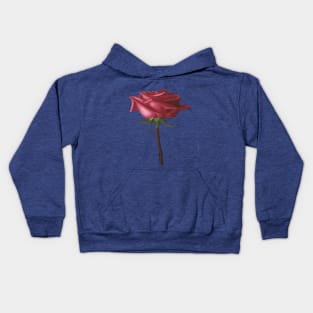Kiss from a Rose-(There's a Face in It) Kids Hoodie